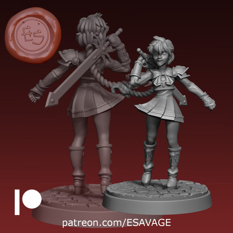 Hikaroo | Fantasy Miniature | Ethan Savage Studios