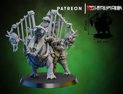 Hippo Rider Minatures | Ogres | Fantasy Miniature | Ghamak TabletopXtra