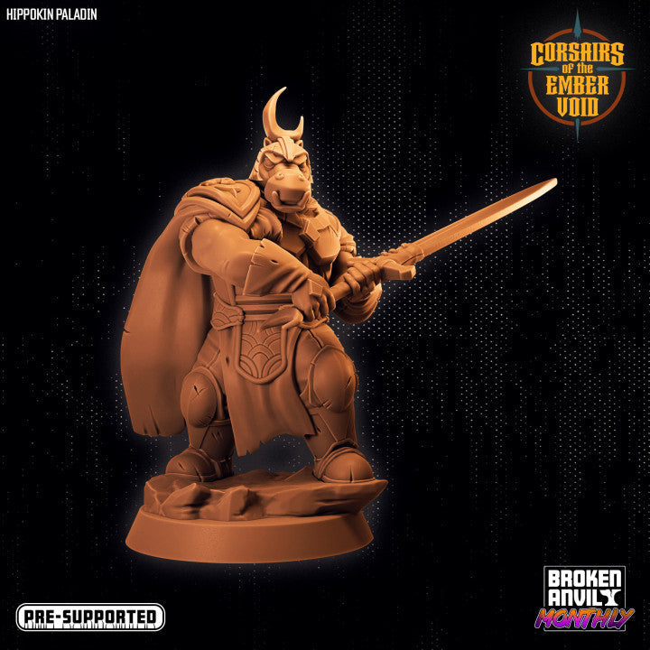 Hippokin Miniatures | Corsairs of the Ember Void | Tabletop RPG Miniature TabletopXtra
