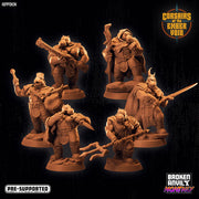 Hippokin Miniatures | Corsairs of the Ember Void | Tabletop RPG Miniature TabletopXtra