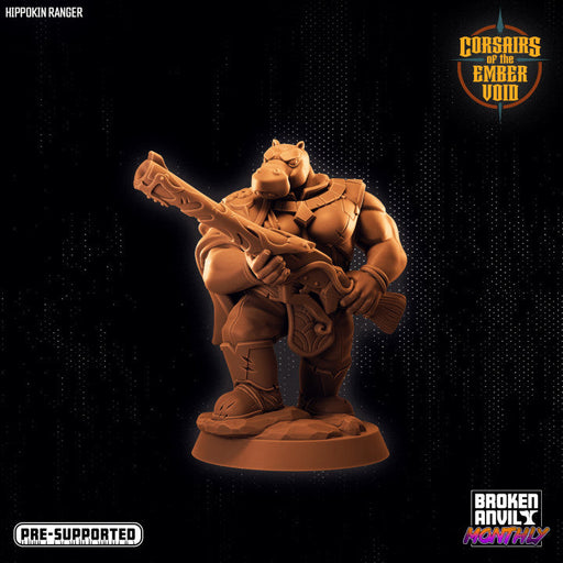 Hippokin Ranger | Corsairs of the Ember Void | Tabletop RPG Miniature TabletopXtra
