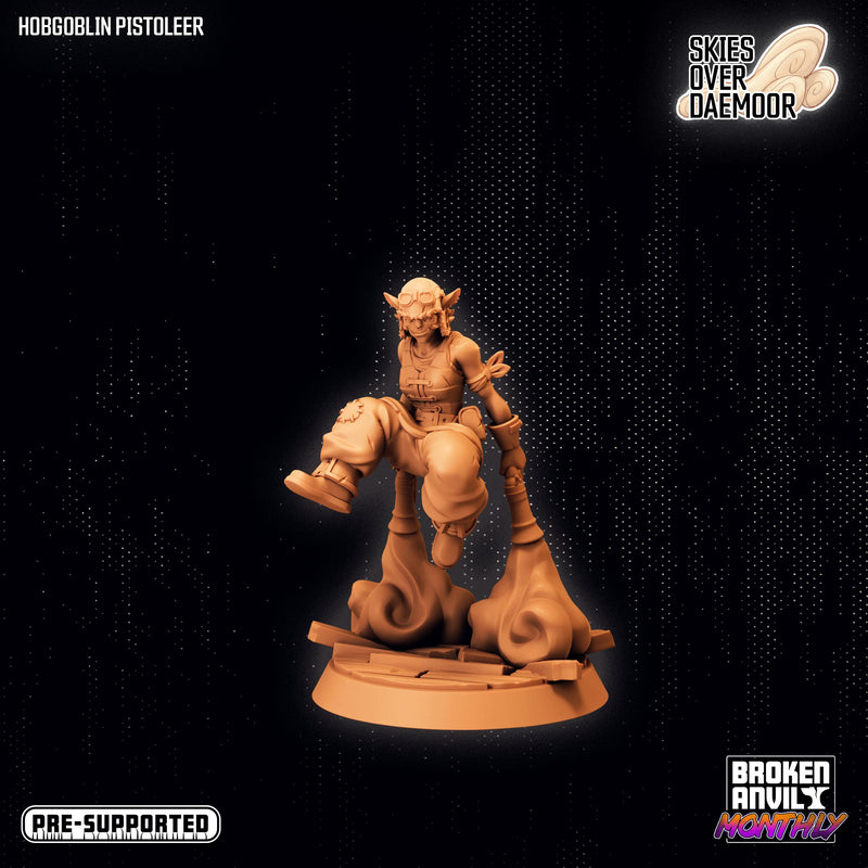 Hobgoblin Pistoleer | Skies Over Daemoor | Tabletop RPG Miniature TabletopXtra