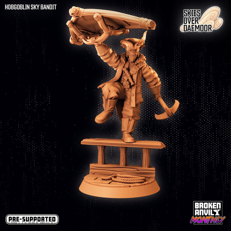 Hobgoblin Sky Bandit | Skies Over Daemoor | Tabletop RPG Miniature TabletopXtra