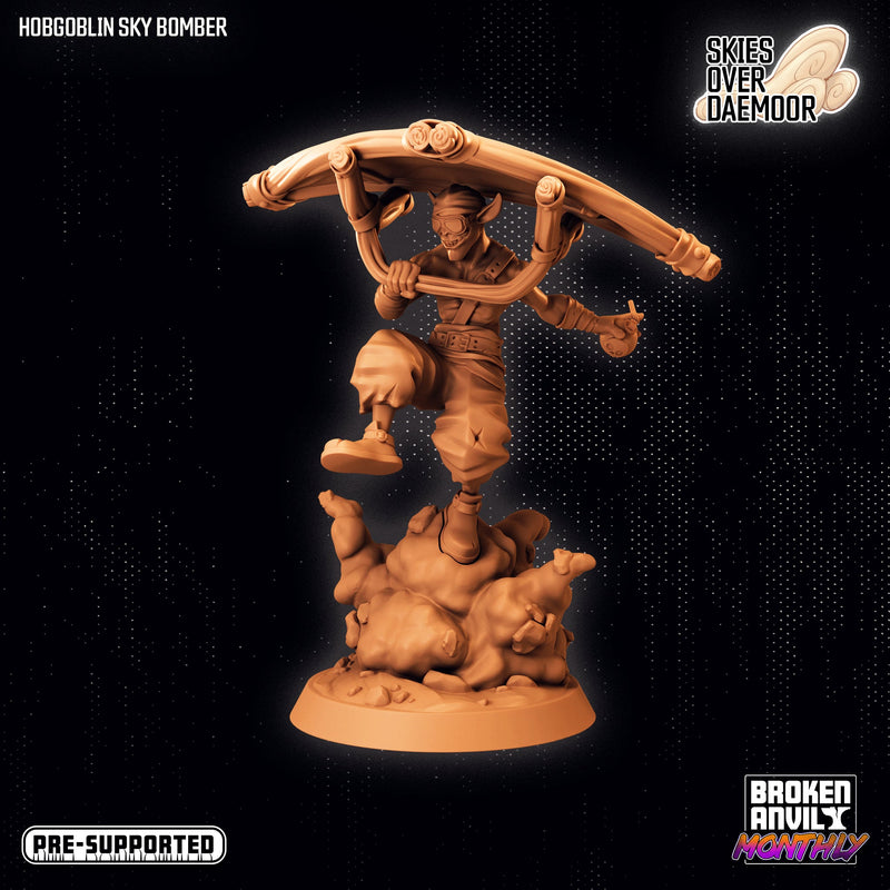 Hobgoblin Sky Bomber | Skies Over Daemoor | Tabletop RPG Miniature TabletopXtra