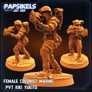 Human Miniatures | Aliens Vs Humans III | Sci-Fi Miniature | Papsikels TabletopXtra