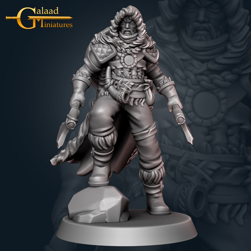 Human Miniatures | April 22 Adventurers | Fantasy Miniature | Galaad Miniatures TabletopXtra