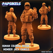 Human Miniatures | Star Entrance | Sci-Fi Miniature | Papsikels TabletopXtra