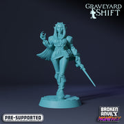 Hunter Miniatures | Graveyard Shift | Tabletop RPG Miniature TabletopXtra