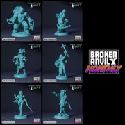 Hunter Miniatures | Graveyard Shift | Tabletop RPG Miniature TabletopXtra