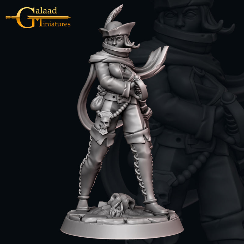 Hunter Miniatures | October Adventurer | Fantasy Miniature | Galaad Miniatures TabletopXtra