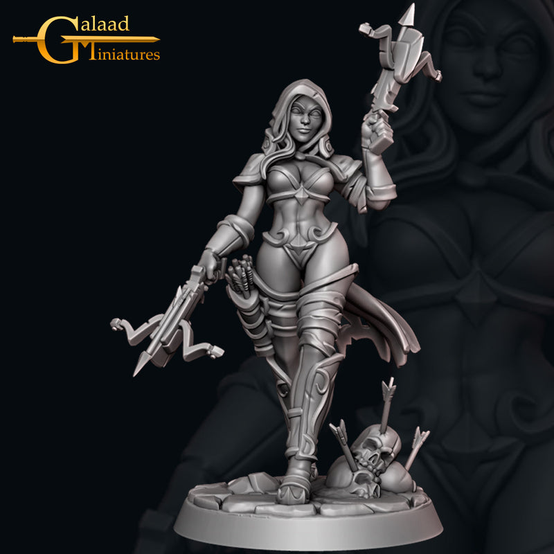 Huntress 2 | October Adventurer | Fantasy Miniature | Galaad Miniatures TabletopXtra