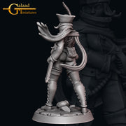 Huntress 3 | October Adventurer | Fantasy Miniature | Galaad Miniatures TabletopXtra