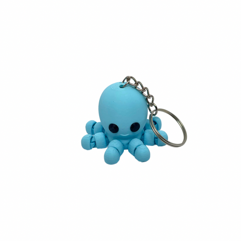Baby Octopus Key Charm