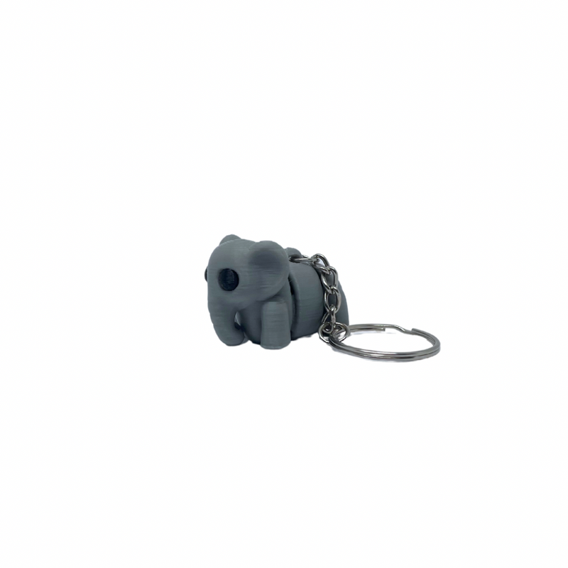 Elephant Key Charm