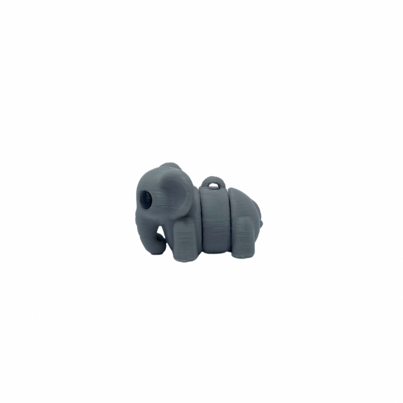 Elephant Key Charm