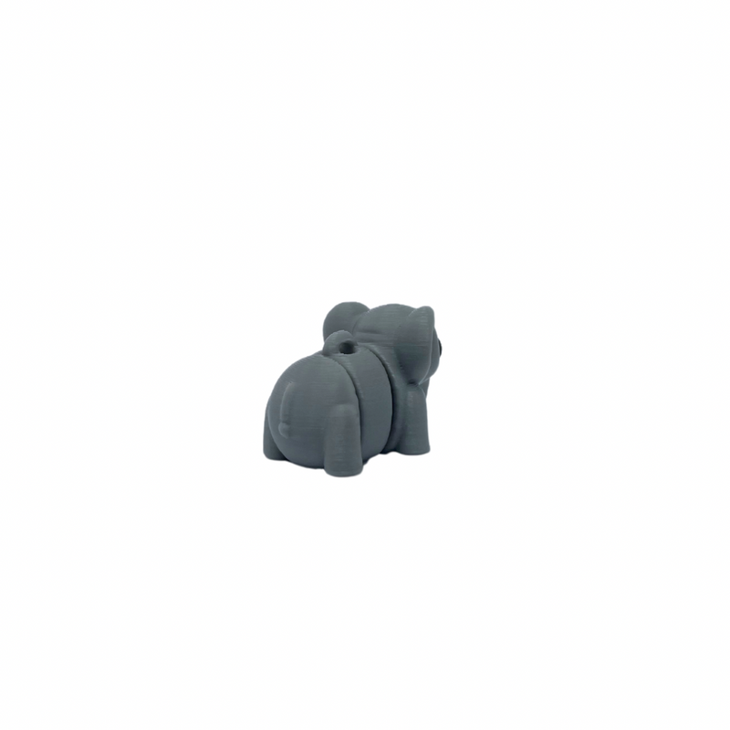 Elephant Key Charm