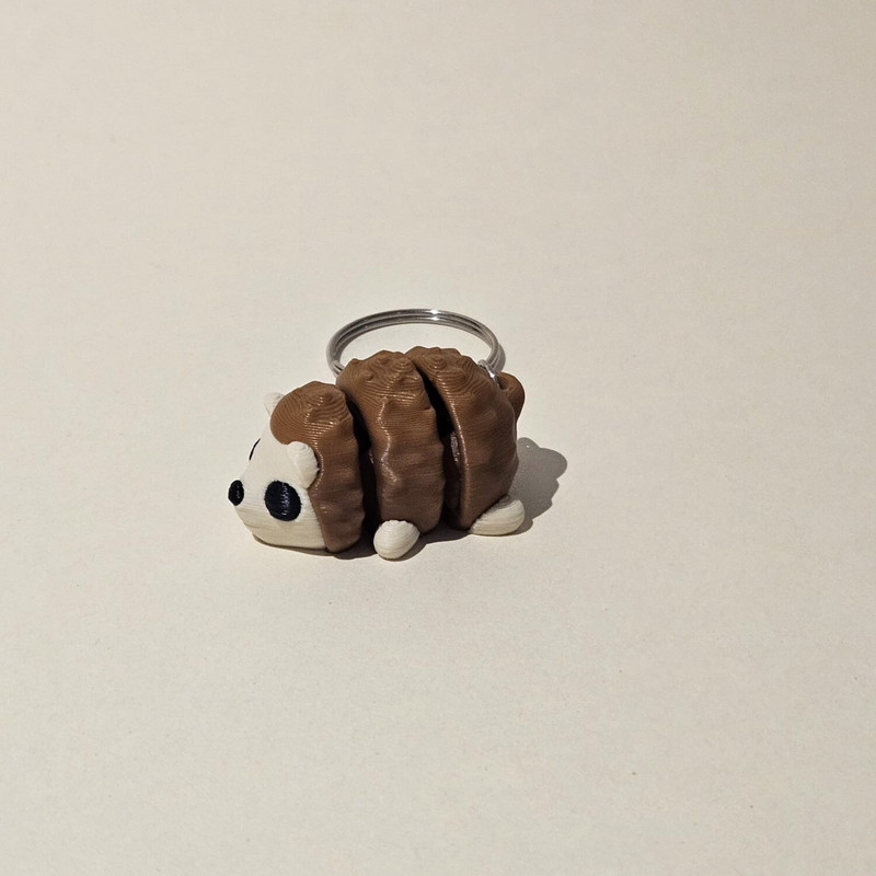 Hedgehog Key Charm