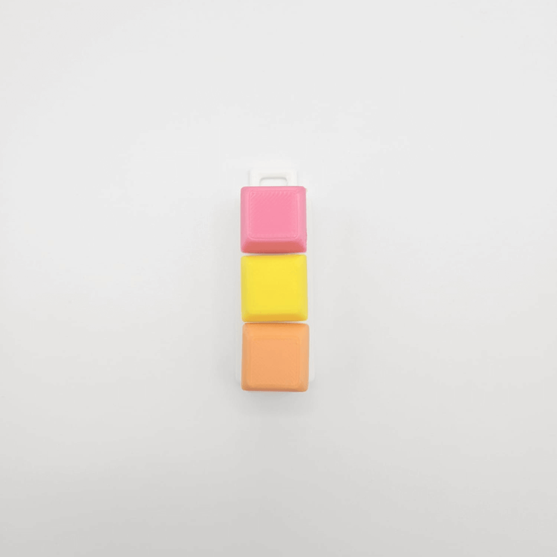 Neon Clicker Keyrings