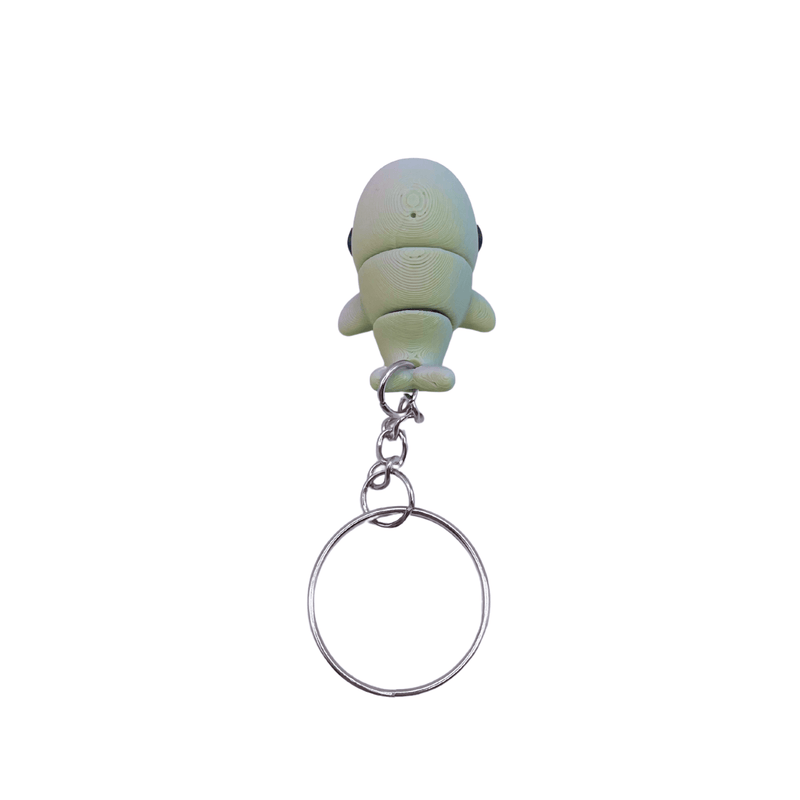 Whale Key Charm