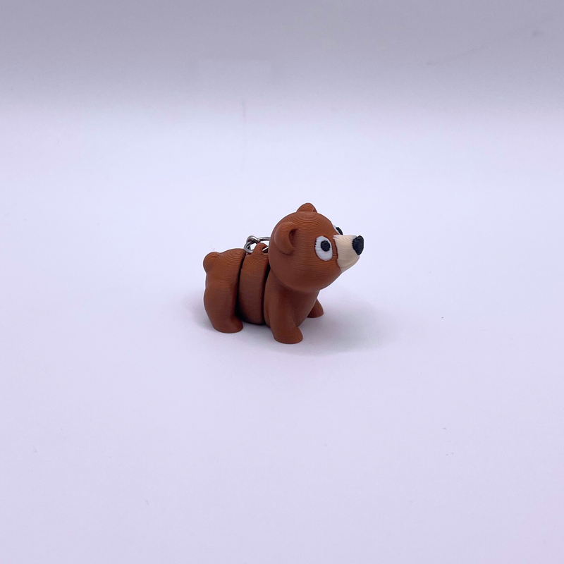 Bear Key Charm