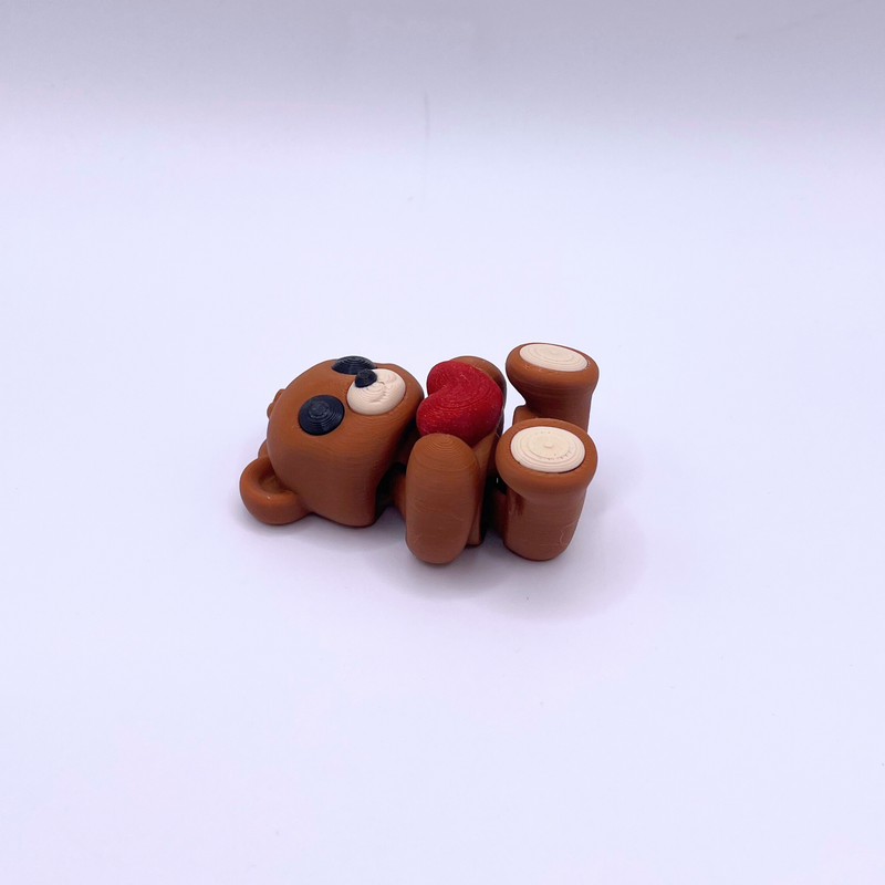 Teddy Bear Key Charm