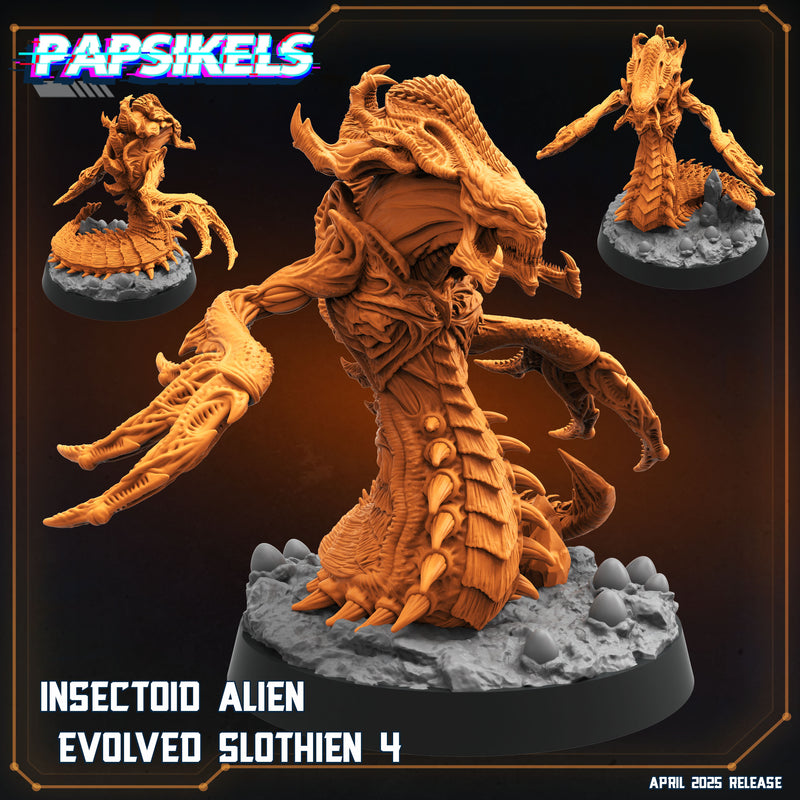 Insectoid Evolved Slothien Miniatures | Aliens Vs Humans XVI Star Conflict | Papsikels
