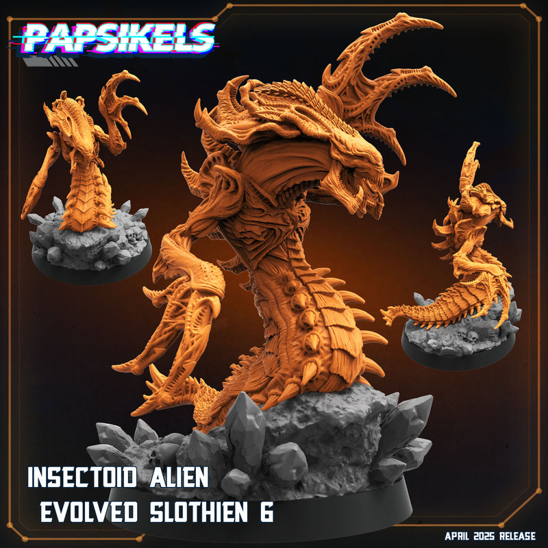 Insectoid Evolved Slothien Miniatures | Aliens Vs Humans XVI Star Conflict | Papsikels