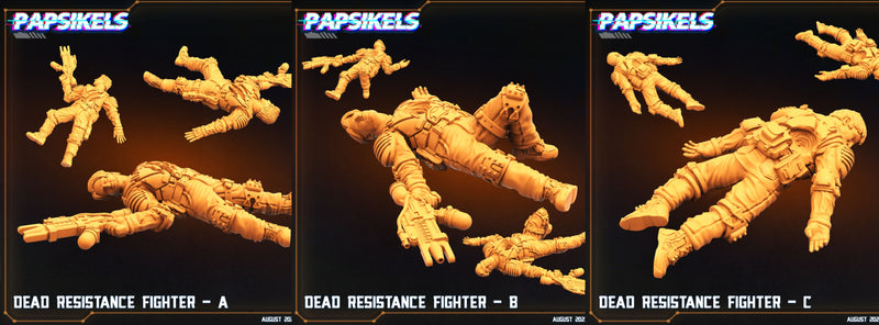 Xeno Wars Genesis Miniatures (Full Set) | Sci-Fi Miniature | Papsikels