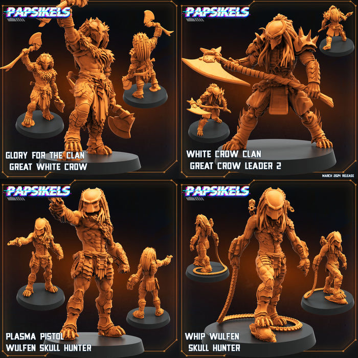 Skull Hunter Miniatures | Dropship Troopers IV | Sci-Fi Miniature | Papsikels