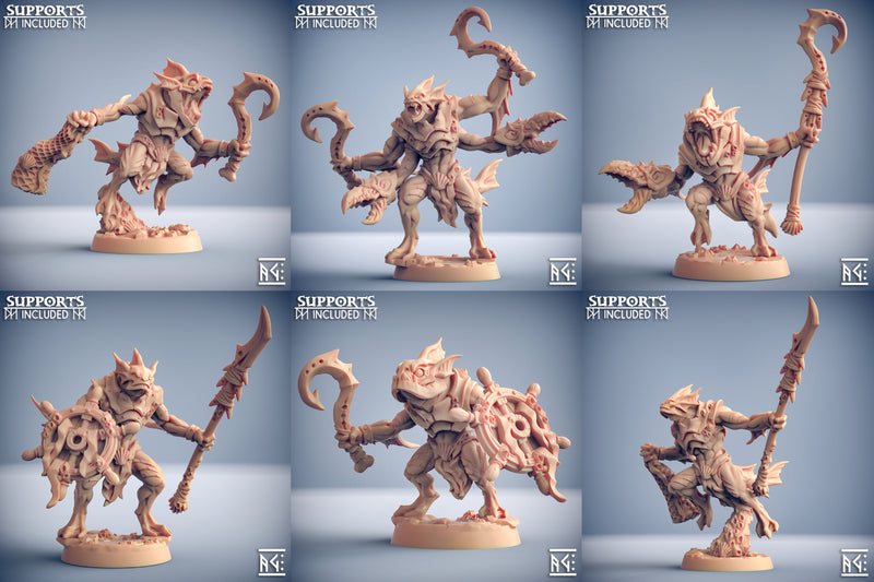 Death-Tide Jurakin Miniatures | Fantasy D&D Miniature | Artisan Guild