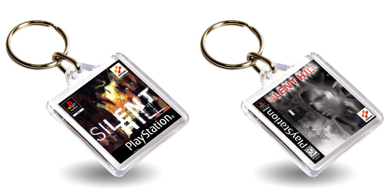 Silent Hill Gen V Inspired Game Cover Art Keyring - Dual Sided Box Art