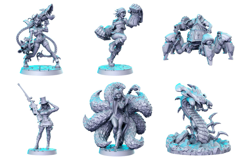 Legends Miniatures | Fantasy Miniature | RN Estudio
