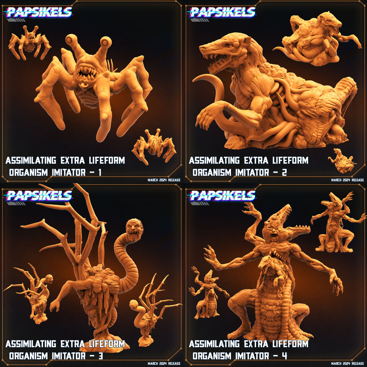 Assimilating Imitator Miniatures | Aliens Vs Humans XV That Thing | Pa ...