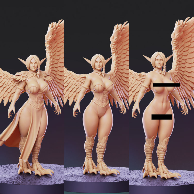 Fantasy Harpy Miniatures | Pin-Up Miniatures | PS Miniatures