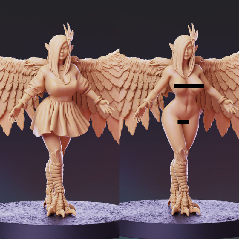 Modern Harpy Miniatures | Pin-Up Miniatures | PS Miniatures