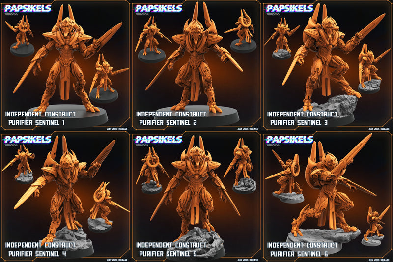 Purifier Sentinel Miniatures | Papsikels