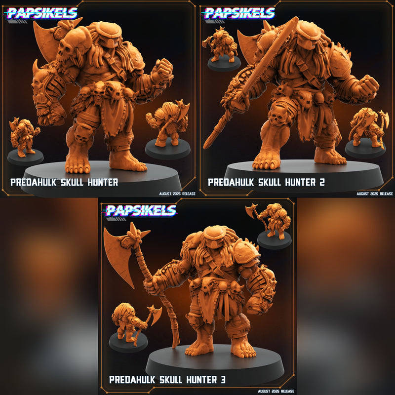 Predahulk Skull Hunter Miniatures | Papsikels