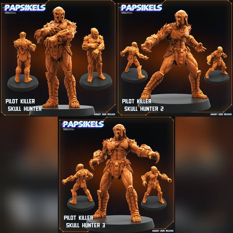 Pilot Skull Hunter Miniatures | Papsikels