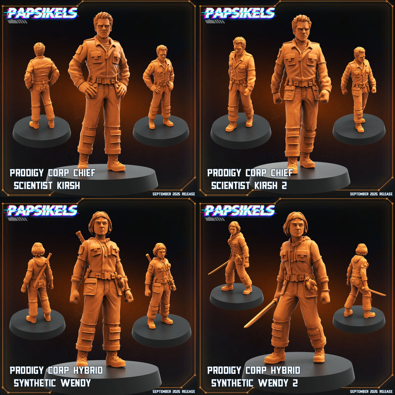 Prodigy Corp Synth Hybrids Miniatures | Papsikels
