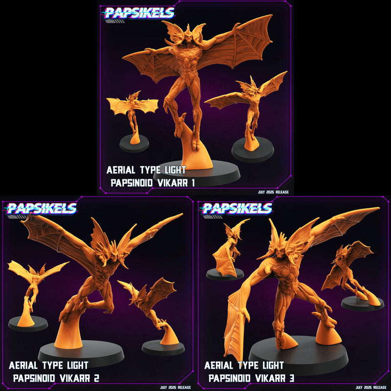 Papsinoid Aerial Type Light Vikarr Miniatures | Cyberpunk | Papsikels