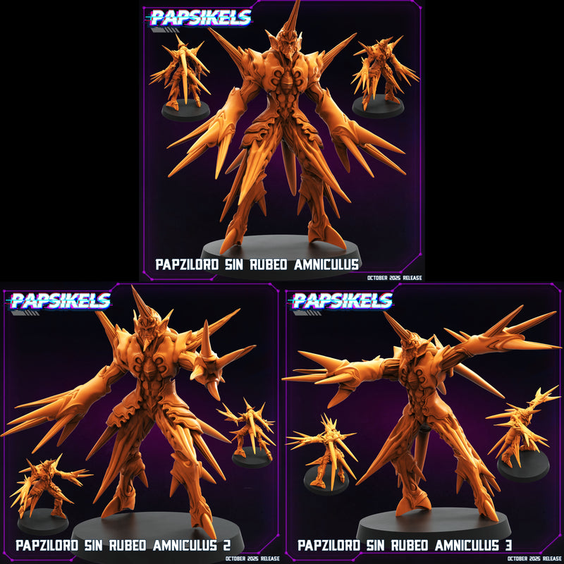 Papsilord Sin Rubeo Amniculus Miniatures | Cyberpunk | Papsikels