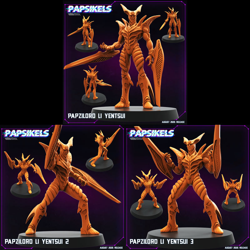 Papsilord Li Yentsui Miniatures | Cyberpunk | Papsikels