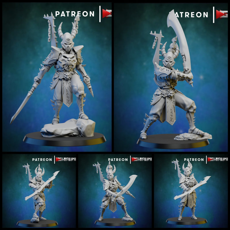 Incubi Miniatures | Dark Elda | Fantasy Miniature | Ghamak TabletopXtra