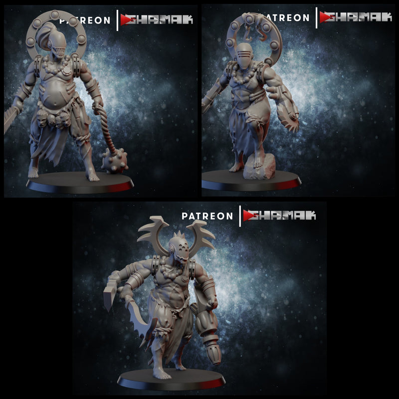 Inksia Miniatures | Dark Elda | Fantasy Miniature | Ghamak TabletopXtra