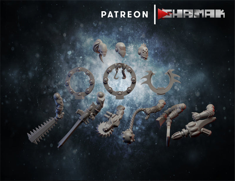 Inksia Miniatures | Dark Elda | Fantasy Miniature | Ghamak TabletopXtra