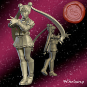 Inner Scout Miniatures | Sailor Scouts | Fantasy Miniature | Ethan Savage Studios TabletopXtra