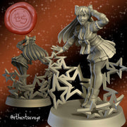 Inner Scout Miniatures | Sailor Scouts | Fantasy Miniature | Ethan Savage Studios TabletopXtra