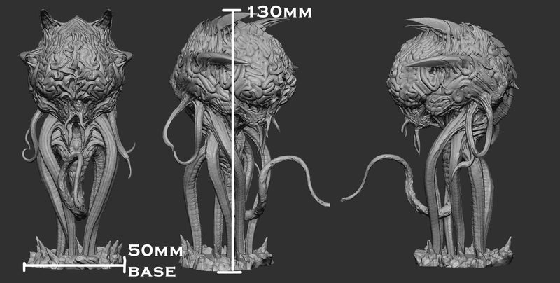 Intellect Overlord | Everlasting Shadow Netherdeep | Fantasy Miniature | Mini Monster Mayhem TabletopXtra