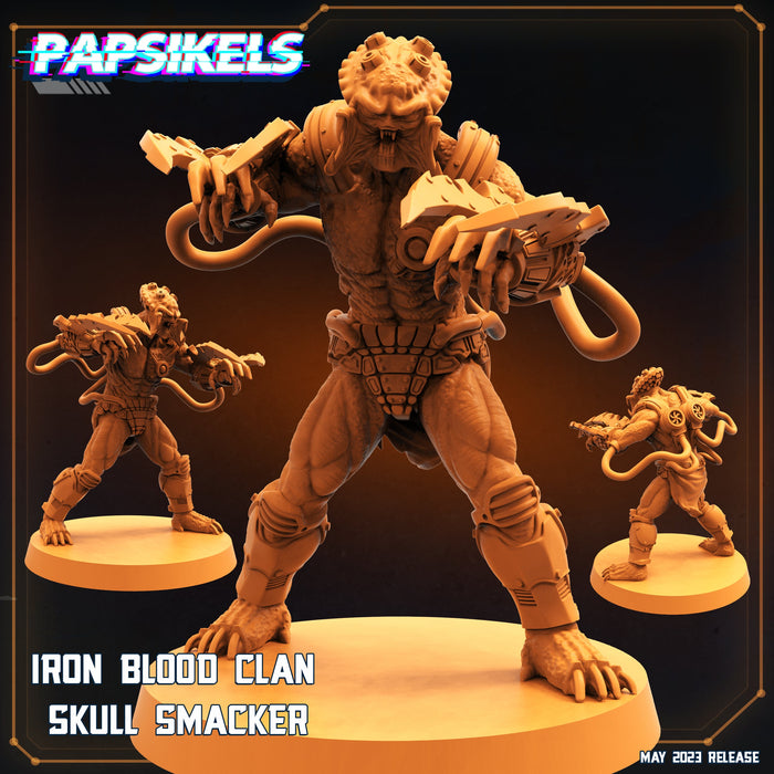 Iron Blood Clan Miniatures | Star Entrance Into The Multi World | Sci-Fi Miniature | Papsikels TabletopXtra