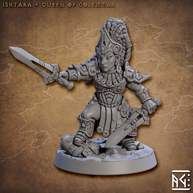 Ishtara | Gnomes of Golemmar | Fantasy D&D Miniature | Artisan Guild TabletopXtra